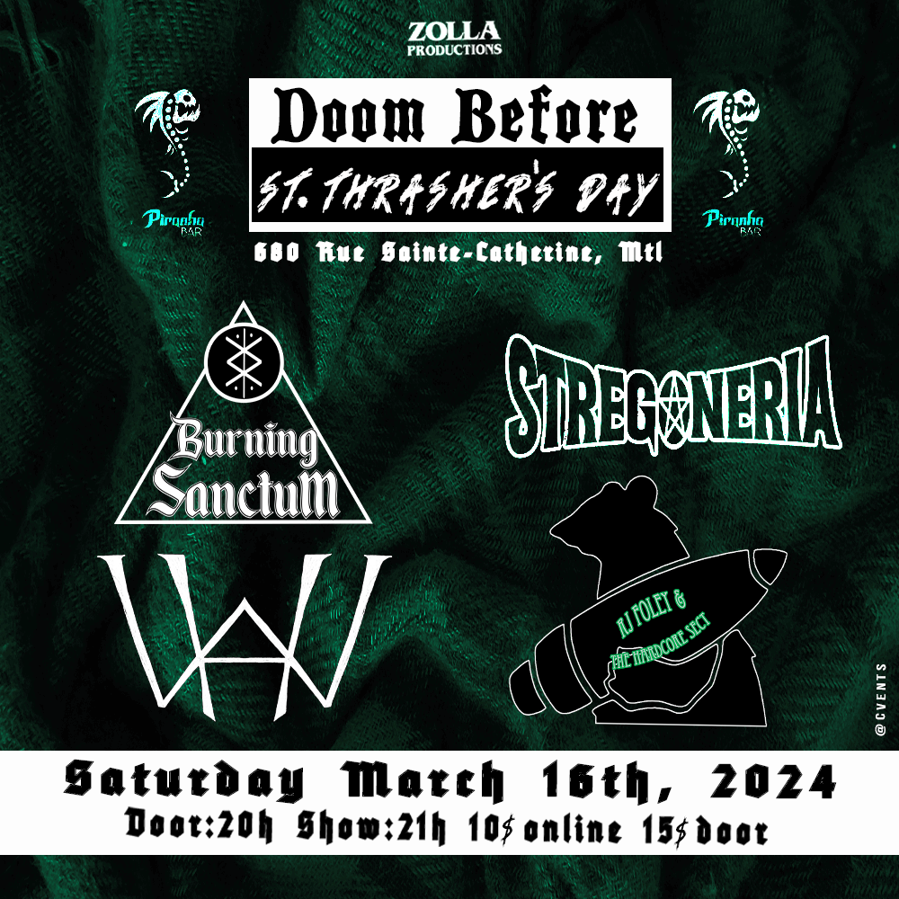 DOOM BEFORE ST-THRASHER’S DAY!