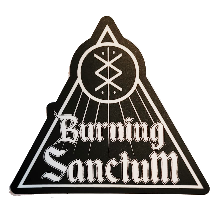 Burning Sanctum Sticker